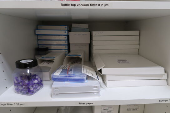 Div. Filtre, syringe filtre m.m.