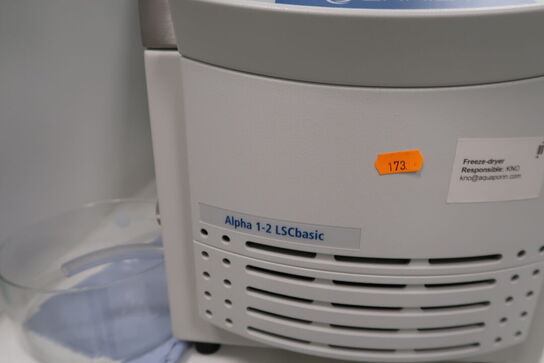 Frysetørrer CHRIST Alpha 1-2 LSCBasic