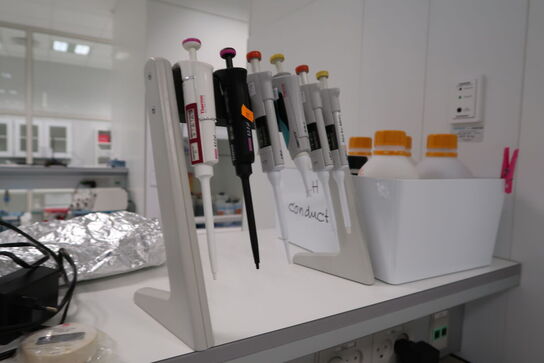 Stativ med 6 stk. pipetter THERMO SCIENTIFIC