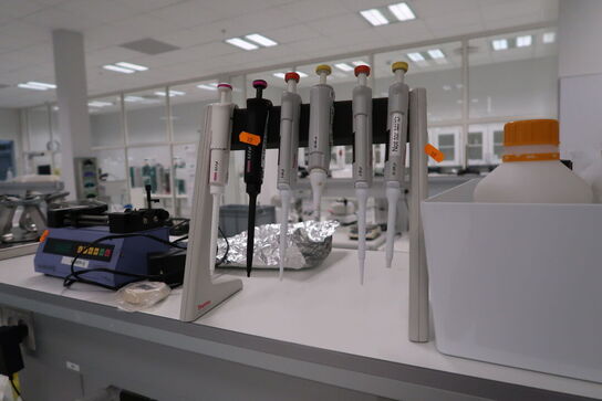 Stativ med 6 stk. pipetter THERMO SCIENTIFIC