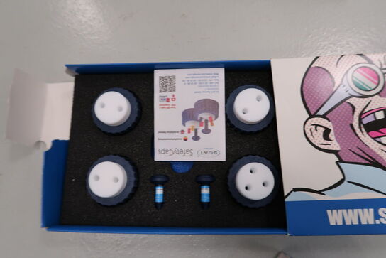 Kasse med safetycaps SCAT