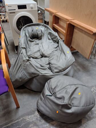 Protac SenSit kuglestol med skammel