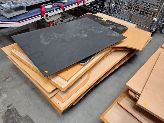 Palle med bordplader, assorterede