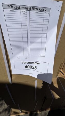 94 Stk. ONE DWRO Replacement No. 40058