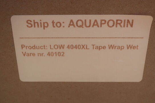 54 stk. LOW 4040XL Tape Wrap Wet AQUAPORIN Inside