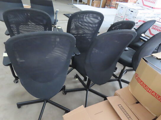 8 stk. Kontorstole