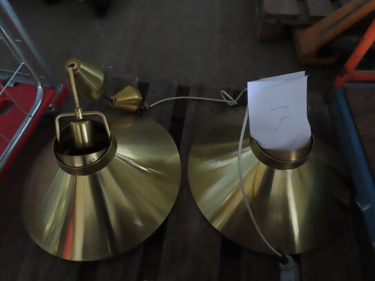 2 stk. Lyfa lamper Ø44cm