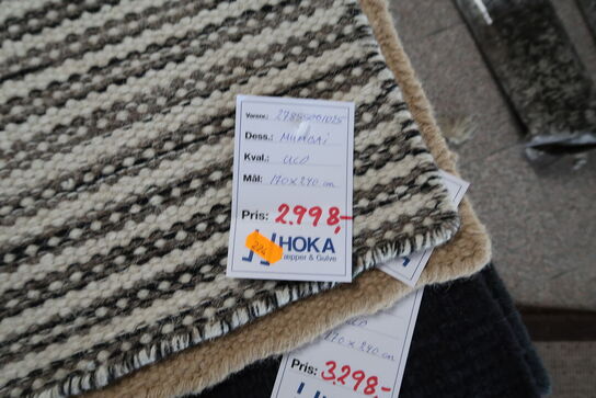 Gulvtæppe MUMBAI Uld