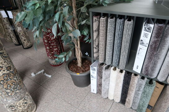 Kunstig plante i krukke