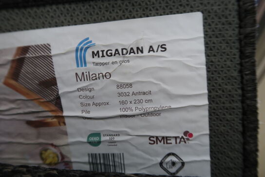 Gulvtæppe MIGADAN MILANO 88058 3032 Antracit