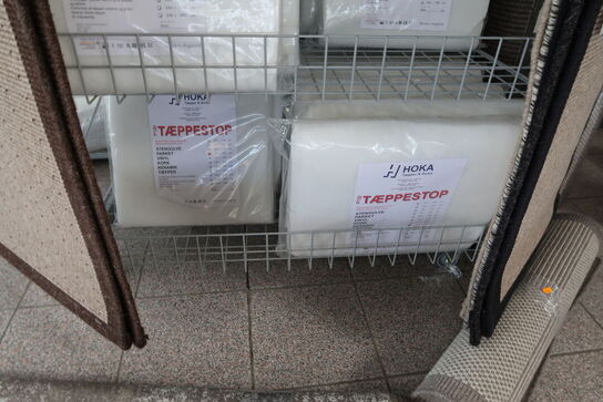 Stativ med div. Tættestop m.m.