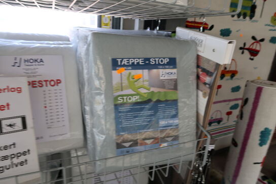 Stativ med div. Tættestop m.m.