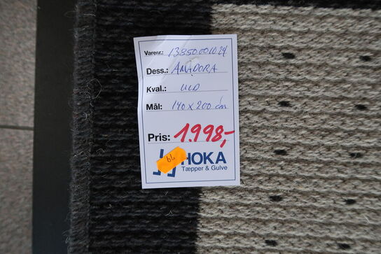 Gulvtæppe AMADORA Uld