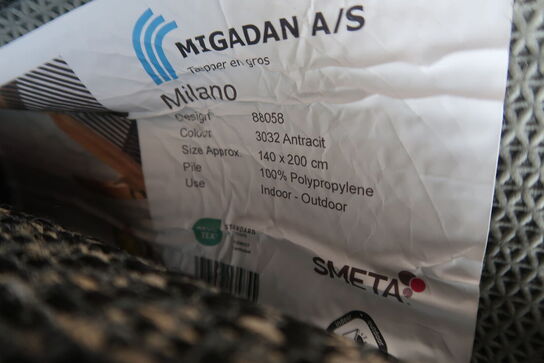 Gulvtæppe MIGADAN MILANO 88058 3032 Antracit
