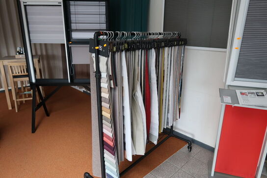 Stativ med div. Prøver