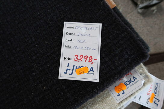 Gulvtæppe LUCCA Uld