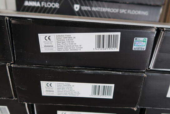 14 pakker gulvplanker ANNA FLOOR FOREST CDW1065L-28