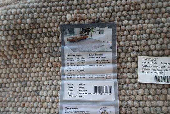 Gulvtæppe FAVORIT FAV01 469_NATUR