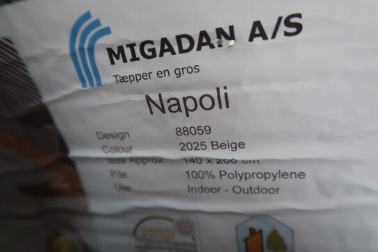Gulvtæppe MIGADAN NAPOLI 88059 2025 Beige