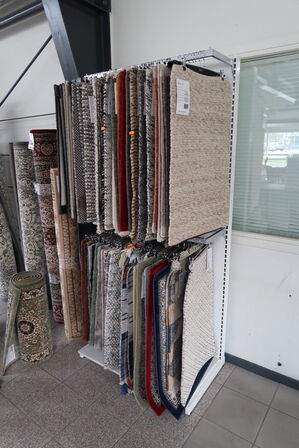 Stativ med div. Måtter