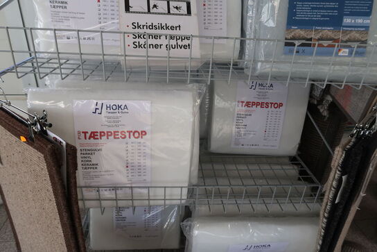 Stativ med div. Tættestop m.m.