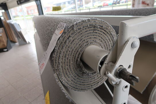 Rulle gulvtæppe MARQUESA WEAVE Sort Synt