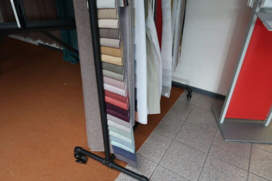 Stativ med div. Prøver