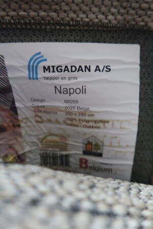 Gulvtæppe MIGADAN NAPOLI 88059 2025 Beige