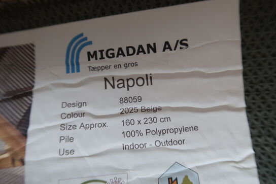 Gulvtæppe MIGADAN NAPOLI 88059 2025 Beige