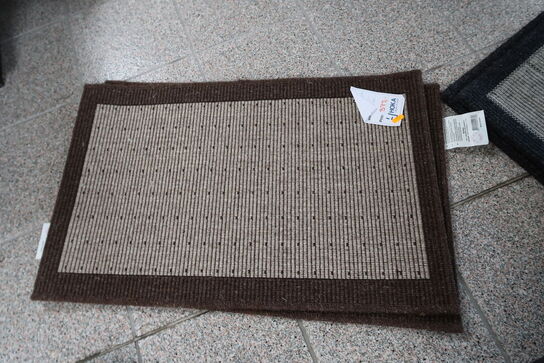 2 stk. måtter CASABLANCA Uld