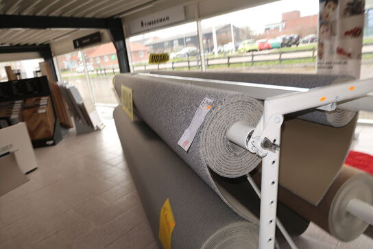 Rulle gulvtæppe MARQUESA WEAVE Sort Synt