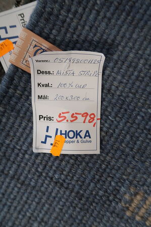 Gulvtæppe MISTA STRIPE Uld