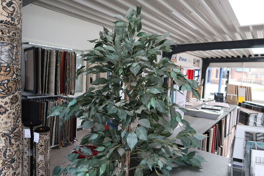 Kunstig plante i krukke