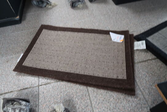 2 stk. måtter CASABLANCA Uld