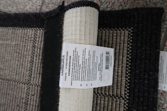 2 stk. måtter CASABLANCA Uld