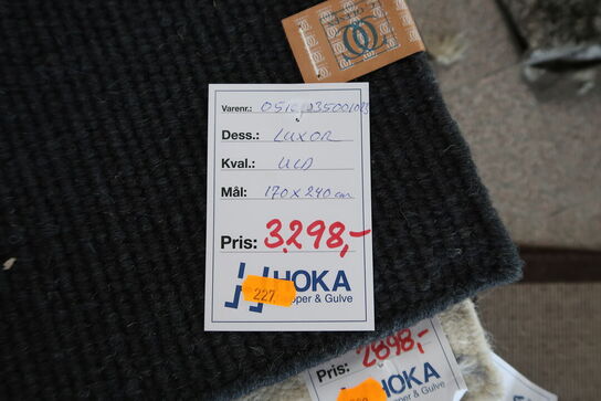 Gulvtæppe LUXOR Uld