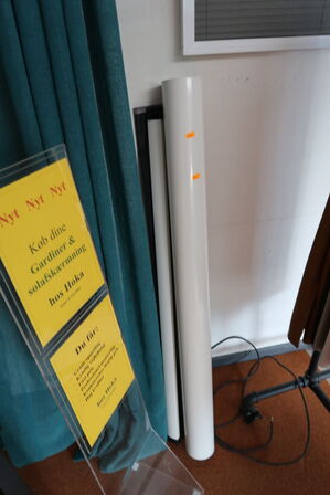 Elektriskmarkise m.m.