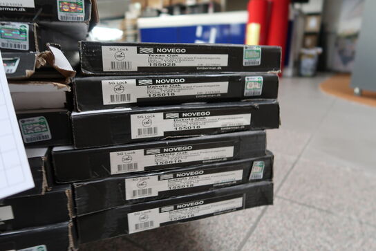 20 pakker gulvplanker NOVEGO Vinylgulv Dakota Oak