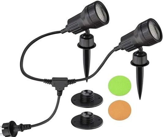 5 stk.  briloner  LED Udendørs Spike Light – Sæt med 2(ubrugt)