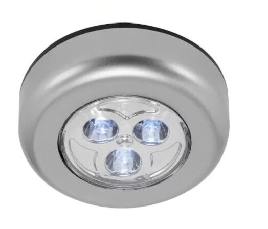 5 stkBriloner Batteri lampe push 3 pk.(ubrugt)