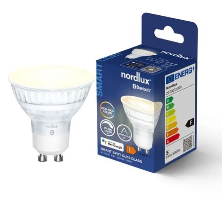 10 stk. nordlux smart gu10 m. app. styring 35w led pære(ubrugt)