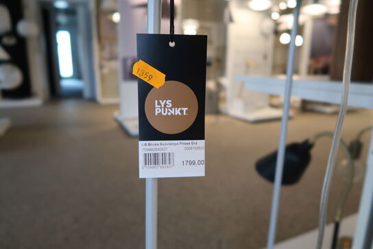 Gulvlampe KAJ SIMONSEN Sticks Plisse Grå
