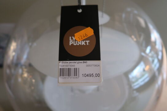 Pendel VERNER PANTON Verpan Globe Glas Ø40