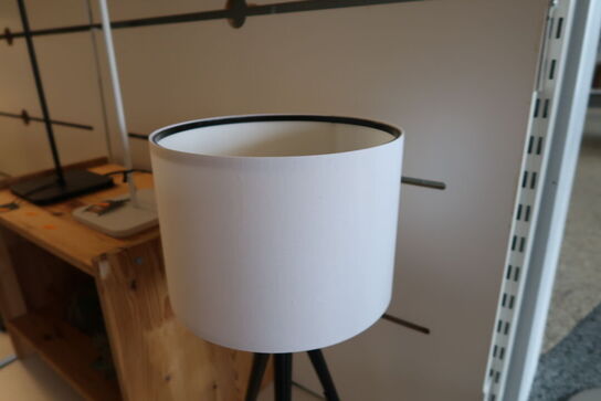 Bordlampe PASO TRI 25 Sort/hvid