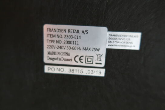 Bordlampe FRANDSEN 2000111
