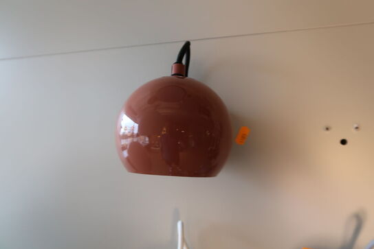 Væglampe FRANDSEN Ball Glossy Red