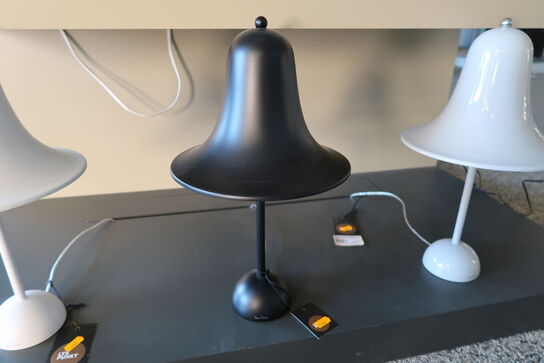 Bordlampe VERNER PANTON Pantop Ø23 Matsort