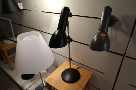 Bordlampe CPH LIGHTING Oblique Messing/sort