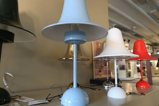 Bordlampe VERNER PANTON Pantop Ø23 Light Blue