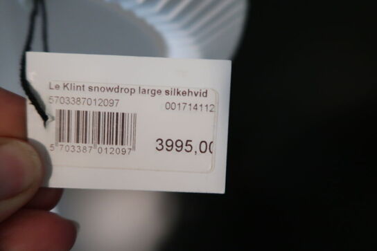 Pendel LE KLINT Snowdrop Large Silkehvid